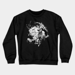 Abyss Splatter (White) Crewneck Sweatshirt